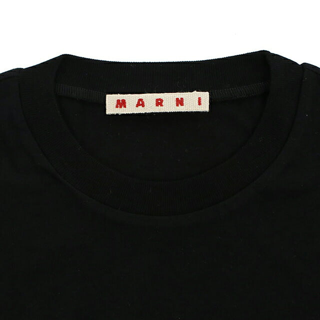マルニ 半袖Tシャツ キッズ ブランド MARNI M01601 ブラック 選べるモデル MRNM01601B