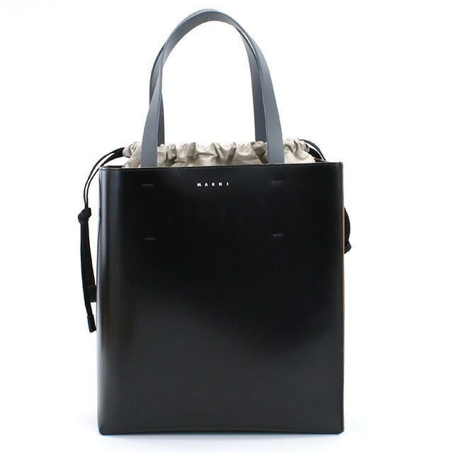 マルニ トートバッグ レディース ブランド MARNI レザー イタリア SHMPV02Y02 ブラック マルチカラー バッグ MRNSHMPV02Y02011