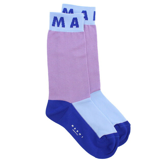 マルニ ソックス レディース ブランド MARNI SKMC0120Q1 パープル系 マルチカラー ウェア 選べるモデル MRNSKMC0120Q1A