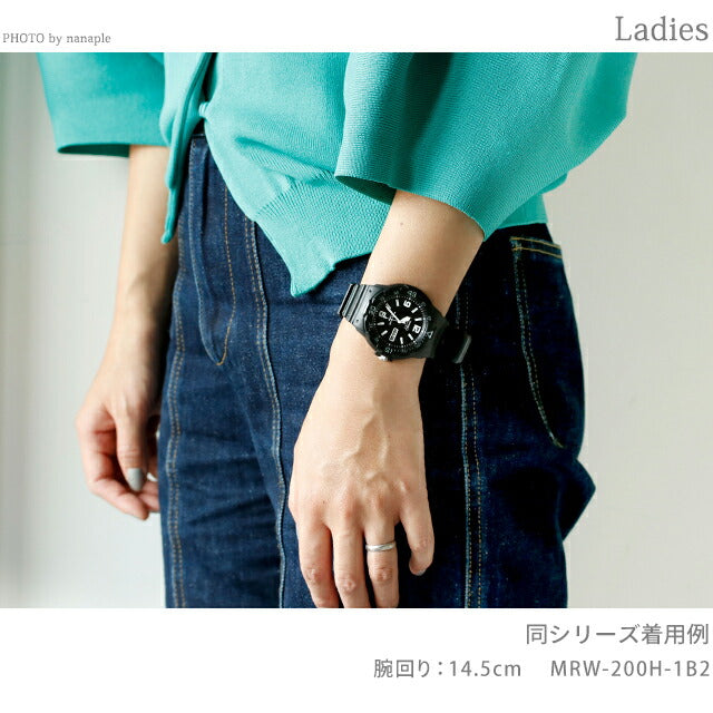 カシオ CASIO チプカシ チープカシオ スタンダード デイデイト 腕時計 MRW-200H-1B3VDF CASIO MRW-200H-1B3VDF