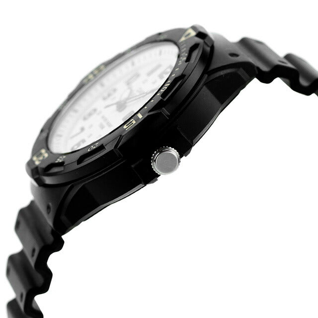 カシオ スタンダード クオーツ 腕時計 MRW-200H-7BVDF CASIO ホワイト ブラック MRW-200H-7BVDF
