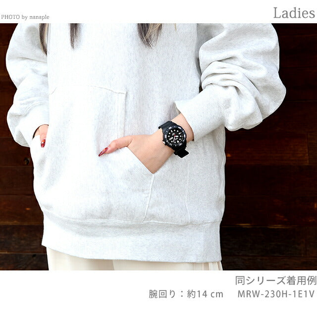 カシオ チープカシオ CASIO クォーツ 電池式 MRW-230H-1E2V スタンダード 海外モデル メンズ チプカシ 腕時計 ブランド カシオ casio アナログ ブラック 黒 MRW-230H-1E2VDF