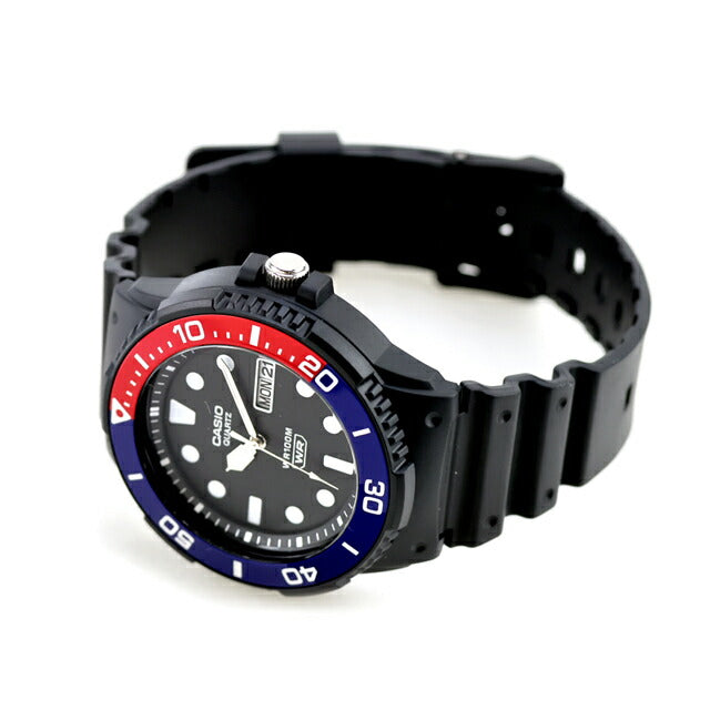 カシオ チープカシオ CASIO クォーツ 電池式 MRW-230H-1E2V スタンダード 海外モデル メンズ チプカシ 腕時計 ブランド カシオ casio アナログ ブラック 黒 MRW-230H-1E2VDF