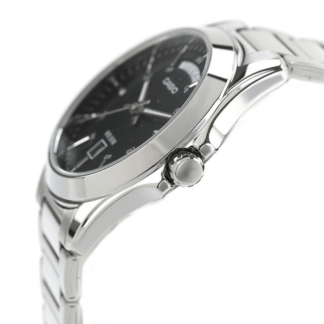 カシオ チープカシオ CASIO クォーツ 電池式 MTP-1370D-1A1V スタンダード 海外モデル メンズ チプカシ 腕時計 ブランド カシオ casio アナログ ブラック 黒 MTP-1370D-1A1VDF