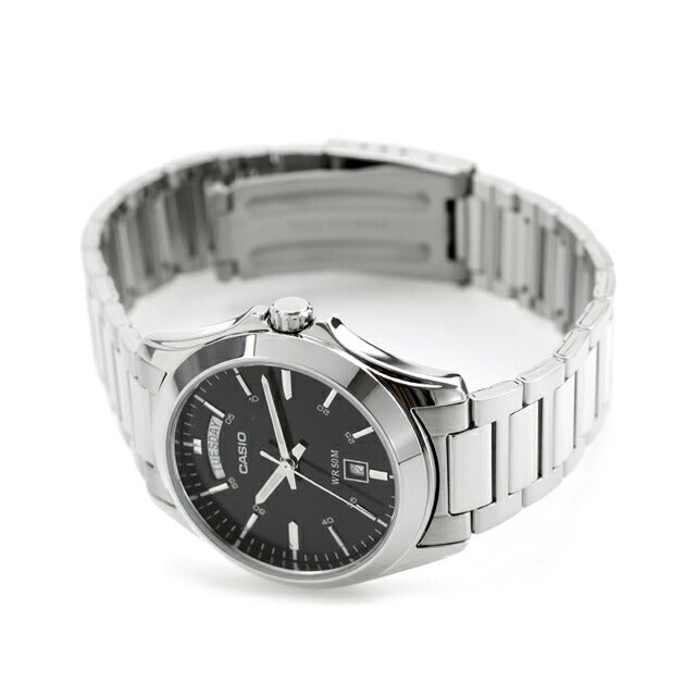 カシオ チープカシオ CASIO クォーツ 電池式 MTP-1370D-1A1V スタンダード 海外モデル メンズ チプカシ 腕時計 ブランド カシオ casio アナログ ブラック 黒 MTP-1370D-1A1VDF