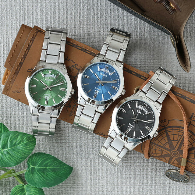 カシオ チープカシオ CASIO クォーツ 電池式 MTP-1381D スタンダード 海外モデル ユニセックス チプカシ メンズ レディース 腕時計 ブランド カシオ casio アナログ ブラック ブルー グリーン ホワイト 黒 選べるモデル おしゃれ 防水 かわいい プレゼント 実用的