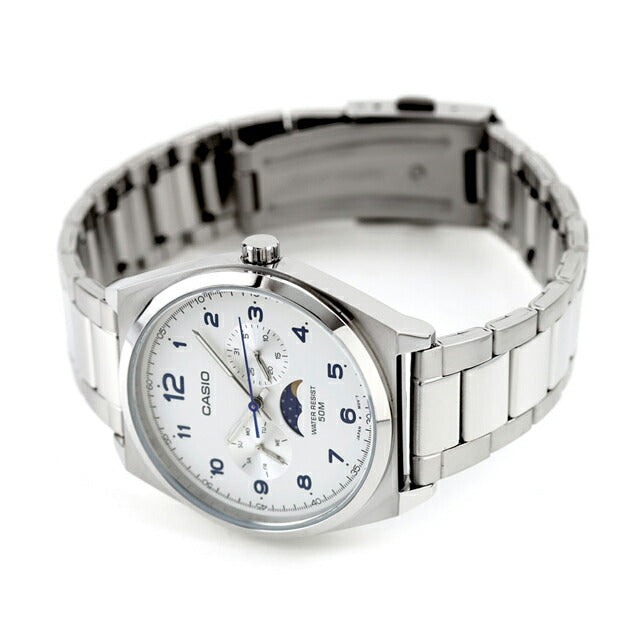 カシオ チープカシオ CASIO クォーツ 電池式 MTP-M300D-7AV スタンダード ムーンフェイズ 海外 メンズ チプカシ 腕時計 ブランド カシオ MTP-M300D-7AVDF