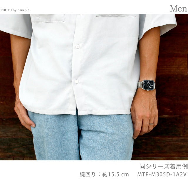 カシオ CASIO MTP-M305D-6AV スタンダード チプカシ ムーンフェイズ 海外モデル ユニセックス メンズ レディース 腕時計 ブランド カシオ casio アナログ MTP-M305D-6AVDF