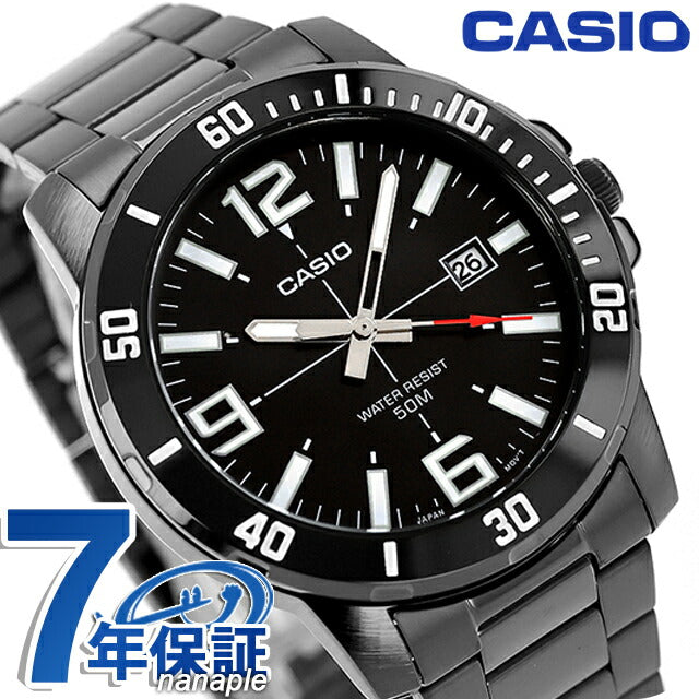 カシオ チープカシオ CASIO クォーツ 電池式 MTP-VD01B-1BV スタンダード 海外モデル メンズ チプカシ 腕時計 ブランド カシオ casio MTP-VD01B-1BVDF