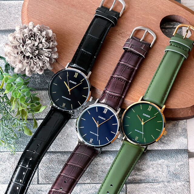 MTP-VT01GL-3BDF | チープカシオ クオーツ