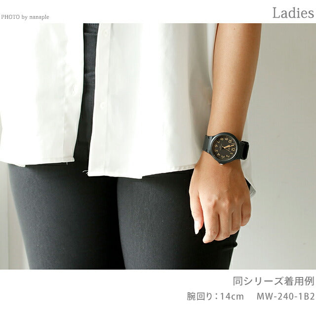 カシオ CASIO MW-240-4BV スタンダード 海外モデル メンズ 腕時計 ブランド カシオ casio アナログ ブラック 黒 MW-240-4BVDF
