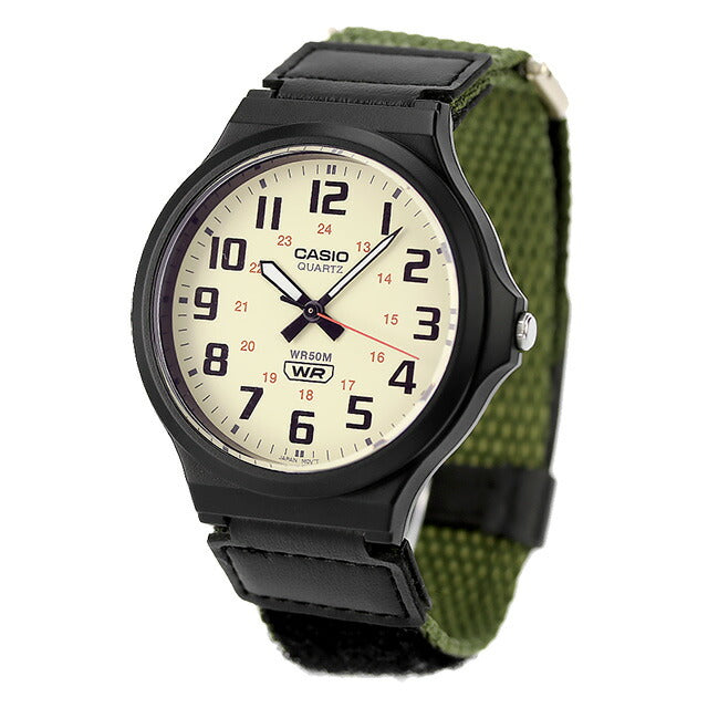 カシオ CASIO MW-240B-3BV チプカシ 海外モデル メンズ 腕時計 ブランド カシオ casio アナログ クリームイエロー MW-240B-3BVDF