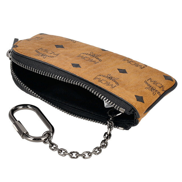 エム シー エム キーケース メンズ レディース ブランド MCM MXKDSTA01 ブラウン MXKDSTA01-CO001