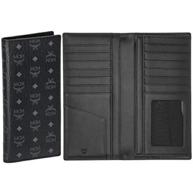 エム シー エム 長財布 メンズ レディース ブランド MCM MXLAAVI02 ブラック MXLAAVI02-BK001