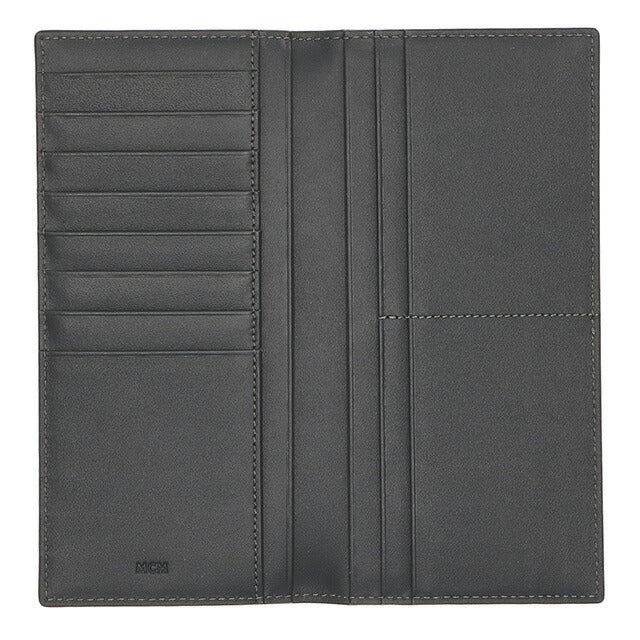エム シー エム 長財布 メンズ ブランド MCM MXLESAC01 ダークグレー MXLESAC01-ED001