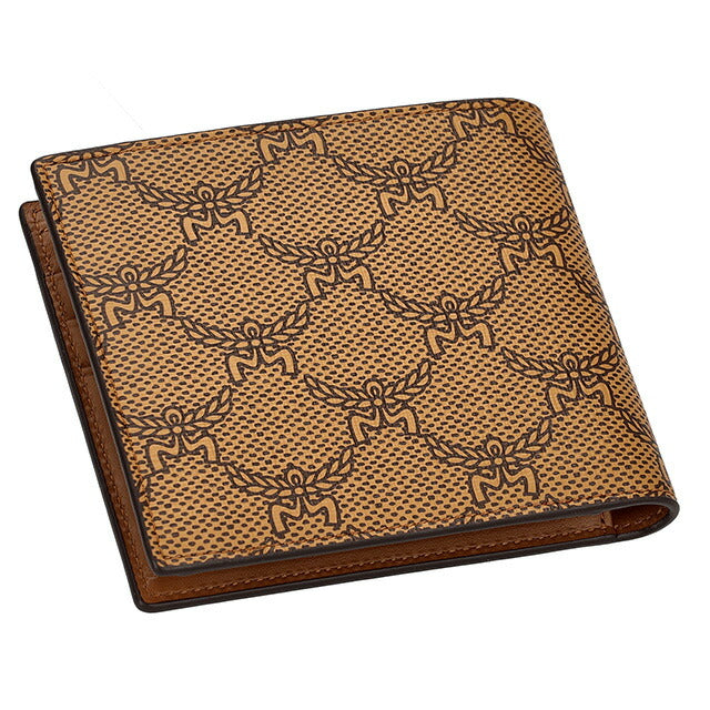 エム シー エム 二つ折り財布 メンズ ブランド MCM MXSESAC01 ブラウン MXSESAC01-CO001