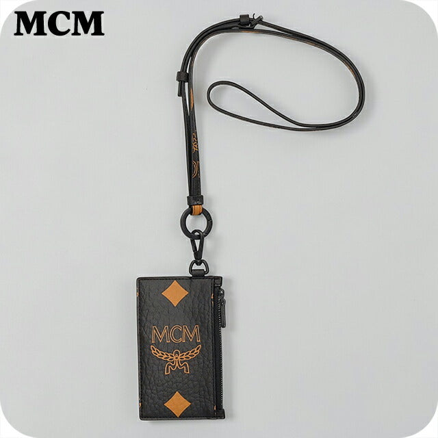 MCM Card Case Men's Women's Brand MCM KOREA MXZDATA03 BK001 Black