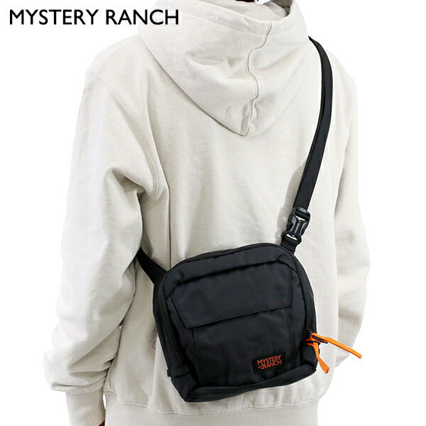 MYSTERY RANCH ブラックショルダーバッグ MYSTERY RANCH ブラック ショルダーバッグオリジナル