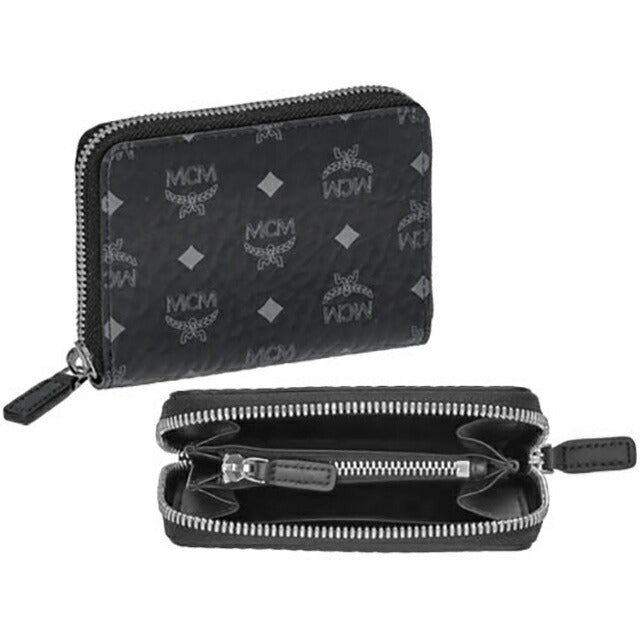 エム シー エム コインケース メンズ レディース ブランド MCM MYLAAVI03 ブラック MYLAAVI03-BK001