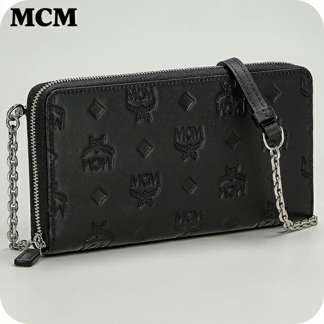 MCM 長財布 レディース ブランド MCM KOREA MYLDATA07 BK001 ブラック 