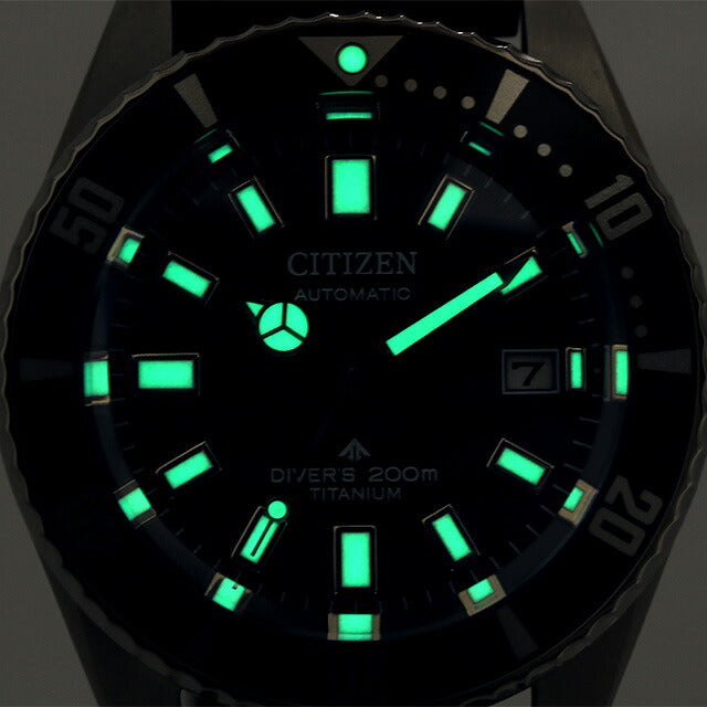 Citizen Promaster Divers Watch Titanium Marine Automatic Mechanical Watch Brand Men&