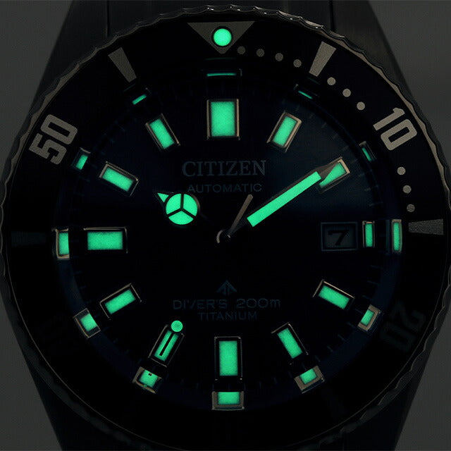 Citizen Promaster Divers Watch Titanium Marine Automatic Mechanical Watch Brand Men&