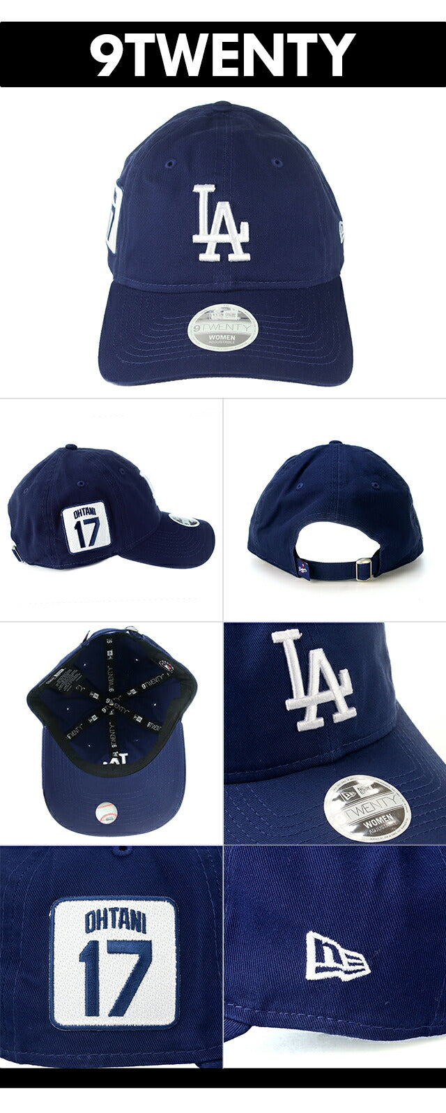 NEW ERA キャップ メンズ レディース ブランド ニューエラ 大谷翔平 ドジャース 1~7 ポリエステル 帽子 選べるモデル NE-OOTANI