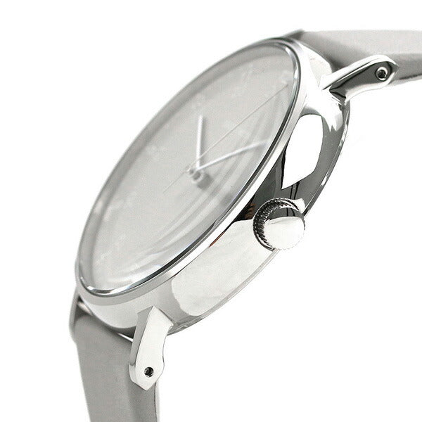 イッセイミヤケ f エフ 日本製 革ベルト 39mm メンズ 腕時計 ブランド NYAJ005 ISSEY MIYAKE グレー 時計 プレゼント ギフト NYAJ005