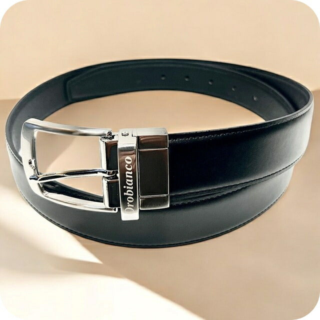 オロビアンコ ベルト メンズ ブランド Orobianco 牛革 革 レザー リバーシブル ORB-011304 D BK/S BK ブラック スムースレザーブラック 小物 ORB-011304-D-BK-S-BK