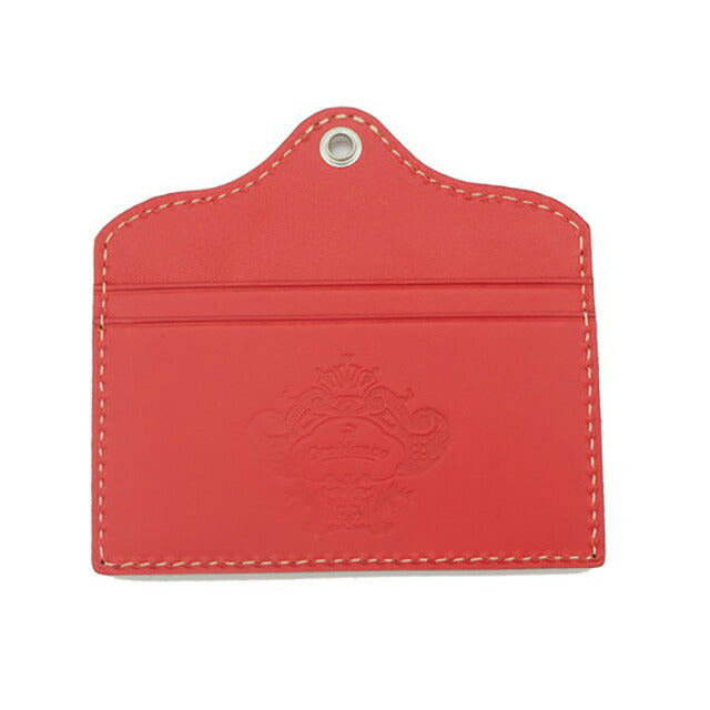 オロビアンコ IDケース メンズ レディース ブランド Orobianco 真鍮、牛革 カード入れ パスケース コンパクト ORID-010RD レッド 小物 ORID-010RD