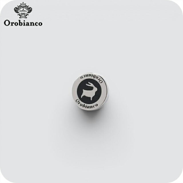 オロビアンコ ピンズ ラペルピン ブランド Orobianco ORP001A シルバー ブラック アクセサリー ORP001A
