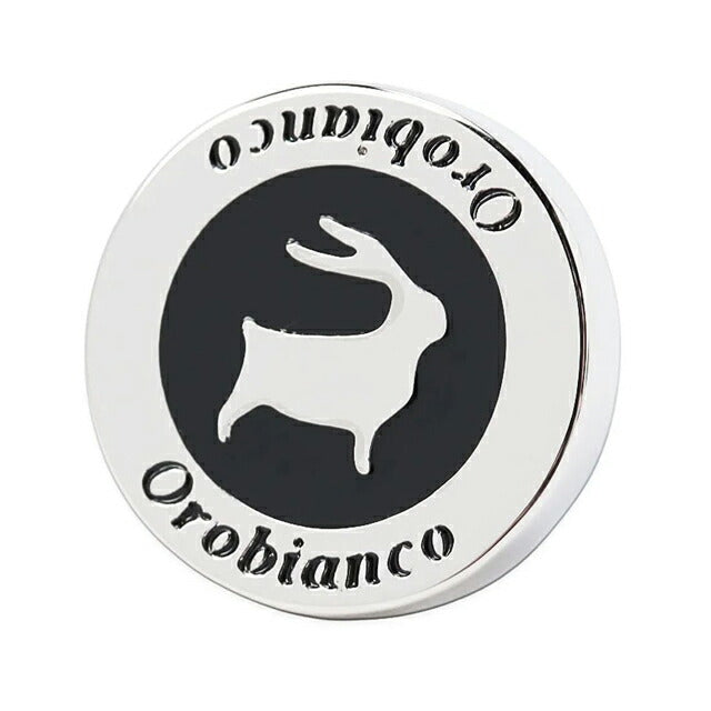 オロビアンコ ピンズ ラペルピン ブランド Orobianco ORP001A シルバー ブラック アクセサリー ORP001A