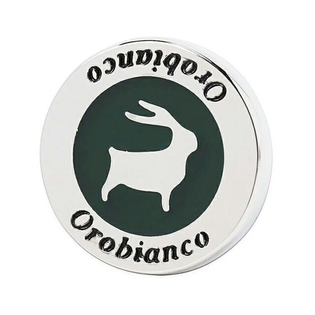 オロビアンコ ピンズ ラペルピン ブランド Orobianco ORP001B シルバー グリーン アクセサリー ORP001B