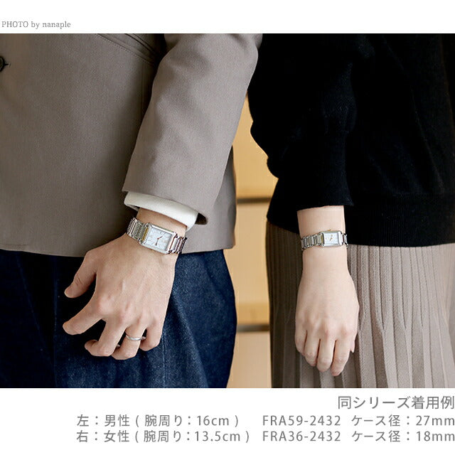 配对观看公民观看男子女性观看品牌夫妇夫妇个性化雕刻公民FRA59-2432 FRA36-2432 PAIR PAIRE-CITIZEN59