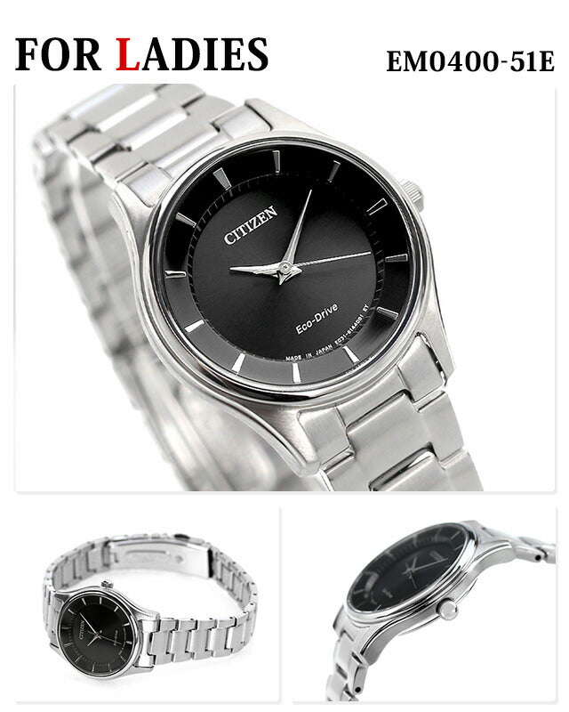 Pair Watch Citizen Made in Japan Eco Drive Black Watch Brand Pair-citizen7