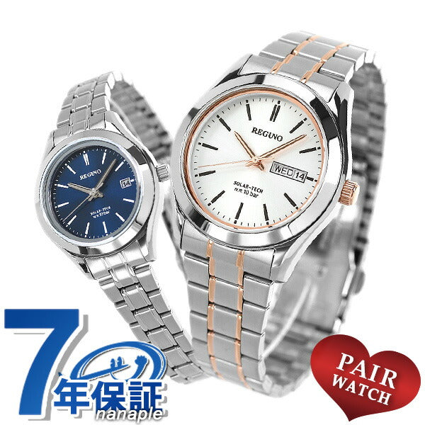 Pair Watch Citizen Reguno Solar Men&