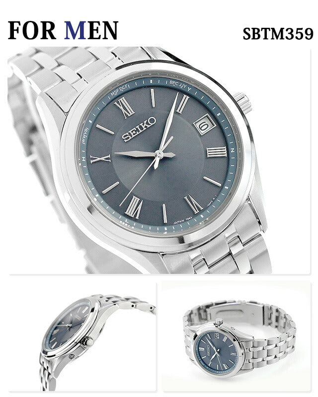 Pair Watch Seiko Selection Radio Solar Couple Couple Anniversary Men&