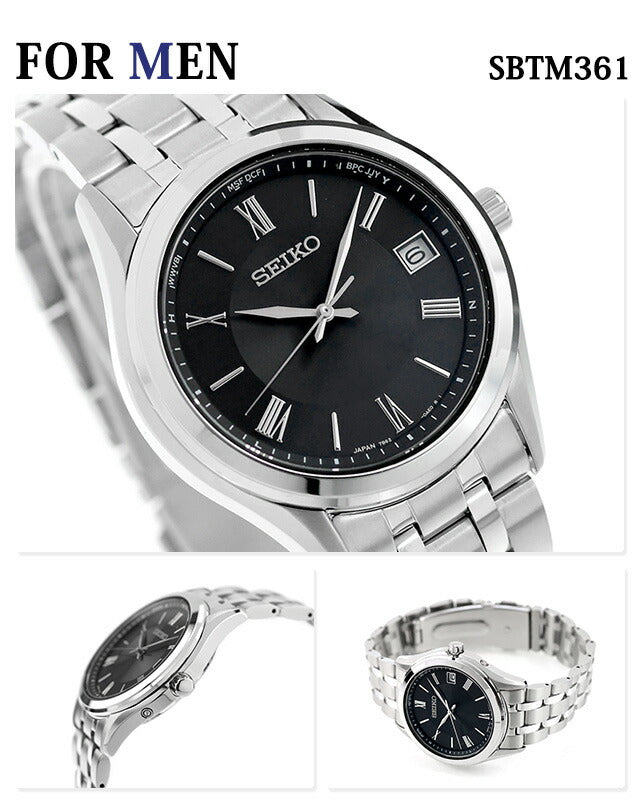 Pair Watch Seiko Selection Radio Solar Couple Couple Anniversary Men&