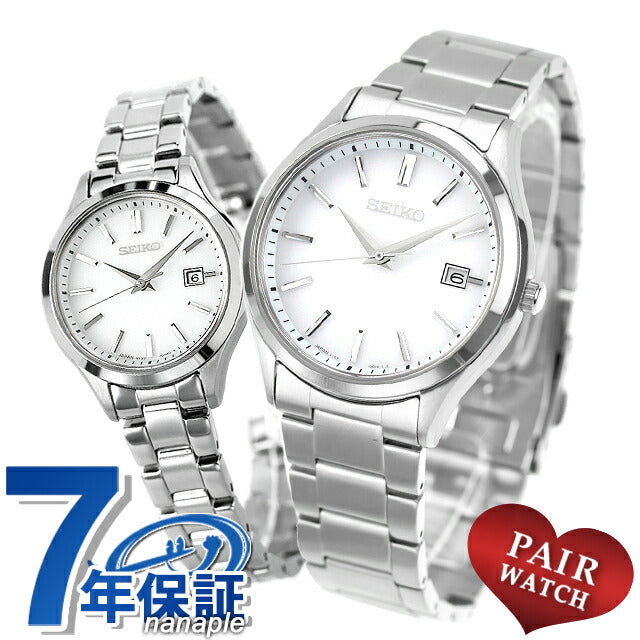 Pair Watch Seiko Selection Solar Couple Couple Anniversary Men&