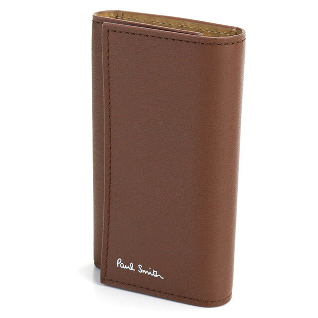 ポール・スミス 6連キーケース メンズ ブランド Paul Smith レザー イタリア M1A1981 BROWN ブラウン系 小物 PAUM1A1981151