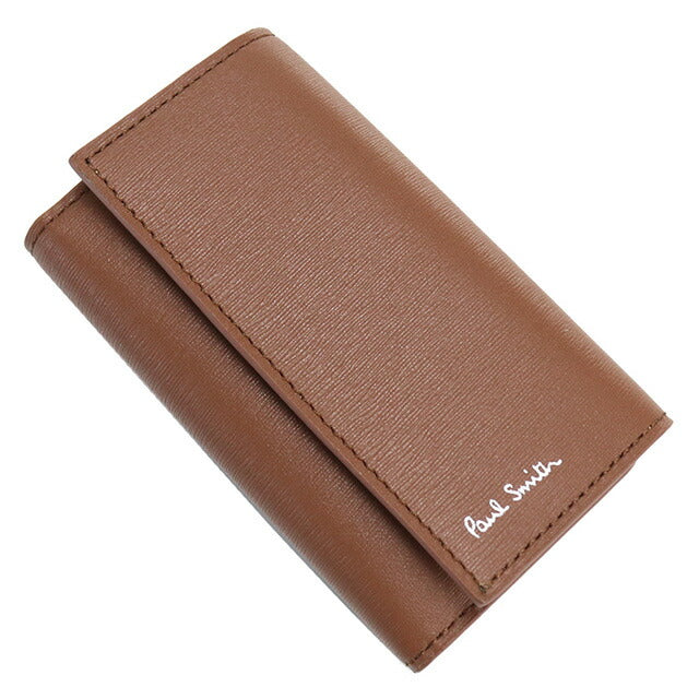 ポール・スミス 6連キーケース メンズ ブランド Paul Smith レザー イタリア M1A1981 BROWN ブラウン系 小物 PAUM1A1981151
