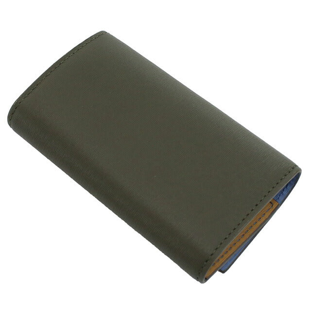 ポール・スミス 6連キーケース メンズ ブランド Paul Smith レザー イタリア M1A1981 グレー系 小物 PAUM1A1981161