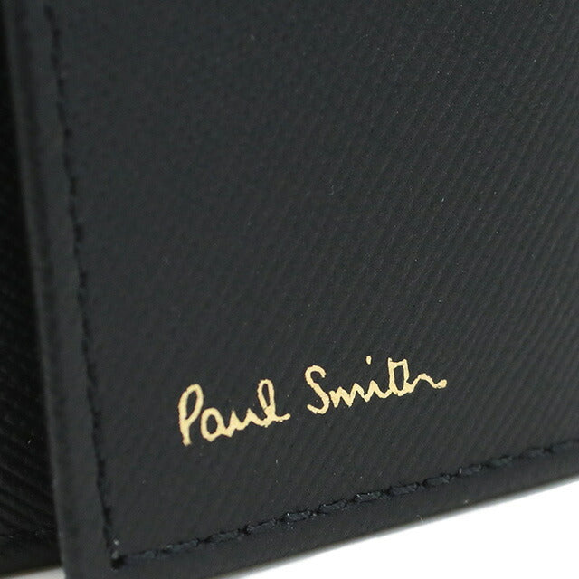 ポール・スミス 6連キーケース メンズ ブランド レザー イタリア M1A1981X BLACK ブラック 小物 PAUM1A1981X021