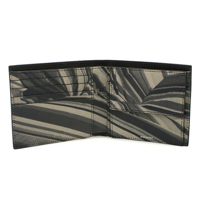 ポール・スミス 二折財布小銭入付き メンズ ブランド Paul Smith PHBALL レザー M1A4833 ブラック 財布 PAUM1A4833331