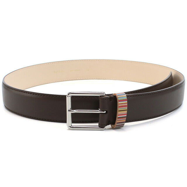 ポール・スミス ベルト メンズ ブランド Paul Smith レザー スペイン M1A4950 DARK BROWN ブラウン系 小物 選べるモデル PAUM1A4950B