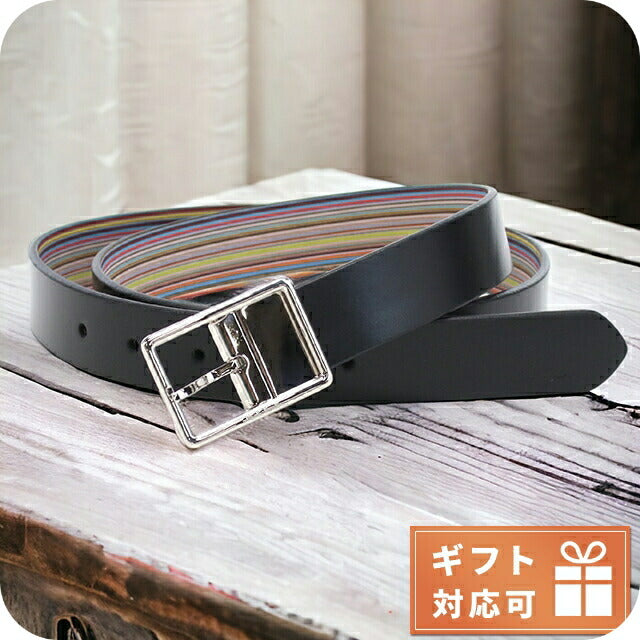ポール・スミス ベルト メンズ ブランド Paul Smith スペイン M1A5152 ブラック マルチカラー 小物 選べるモデル PAUM1A5152B