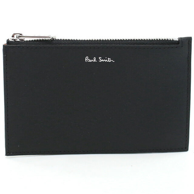 ポール・スミス 小銭入れ メンズ ブランド Paul Smith レザー イタリア M1A6136 BLACK ブラック 財布 PAUM1A6136021