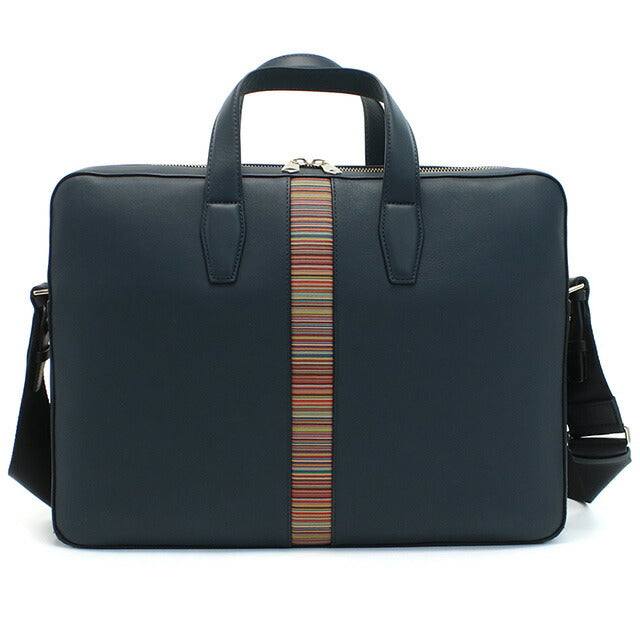 ポール・スミス ブリーフケース メンズ ブランド Paul Smith レザー タイ M1A6603 BLUE ブルー系 バッグ PAUM1A6603041