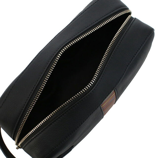 ポール・スミス セカンドバッグ メンズ ブランド Paul Smith レザー タイ M1A6606 BLACK ブラック バッグ PAUM1A6606021