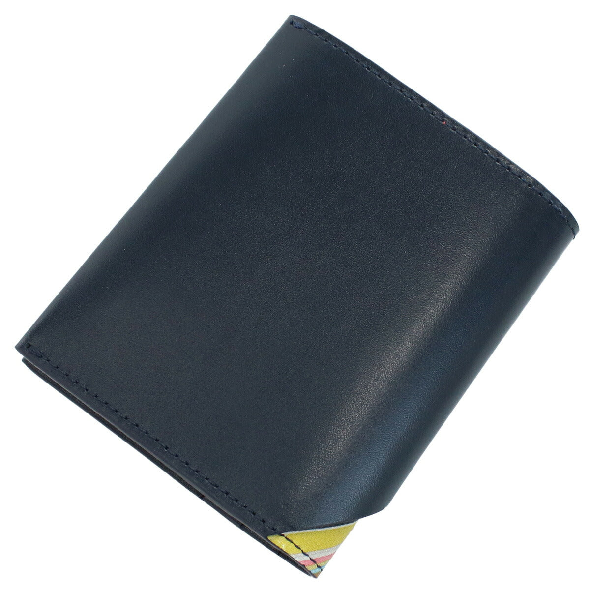 ポール・スミス 二折財布小銭入付き メンズ カーフ イタリア M1A7632 BLUE ネイビー系 財布 PAUM1A7632011